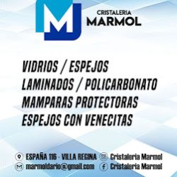 Negocio Cristalería Mármol